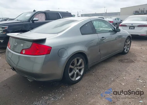 2003 Infiniti G35 Base W/Leather z USA, uszkodzony, nr VIN JNKCV54E33M216874